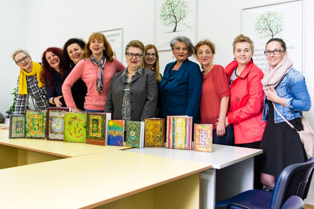 Oslikavanje rokovnika u Erazmo Centru