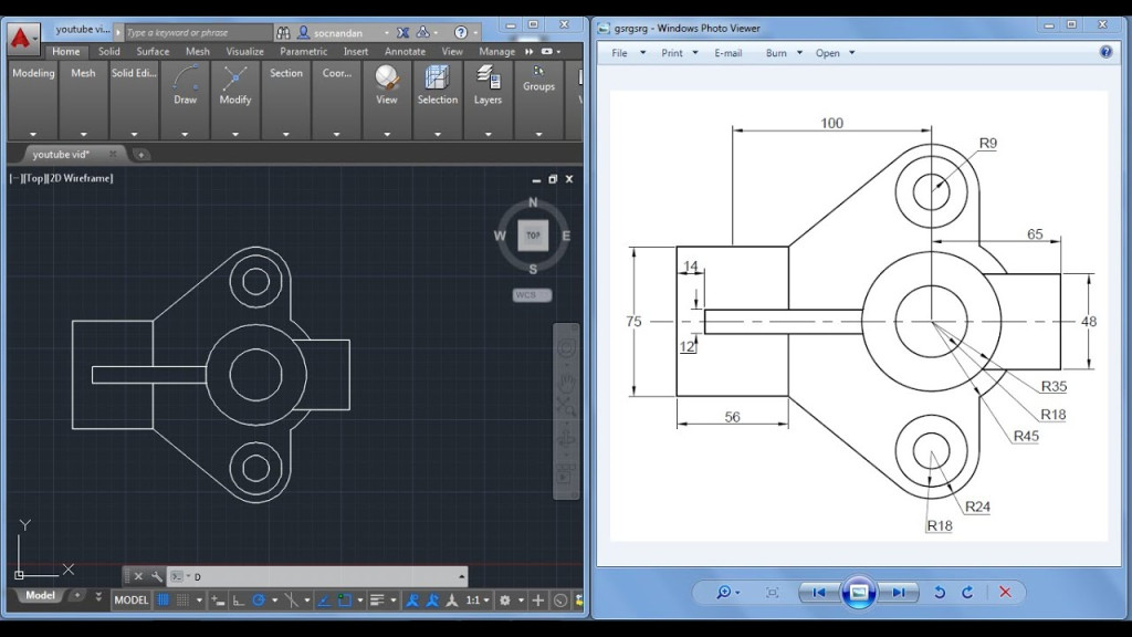  Auto CAD – dvodimenzionalno crtanje